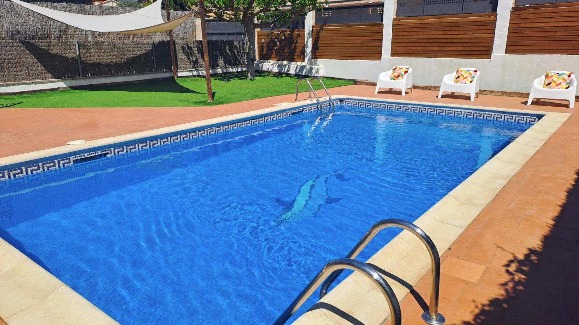 Morera Blanca Piscina, Barbacoa, Chill-Out San Mateu de Bages Exteriör bild