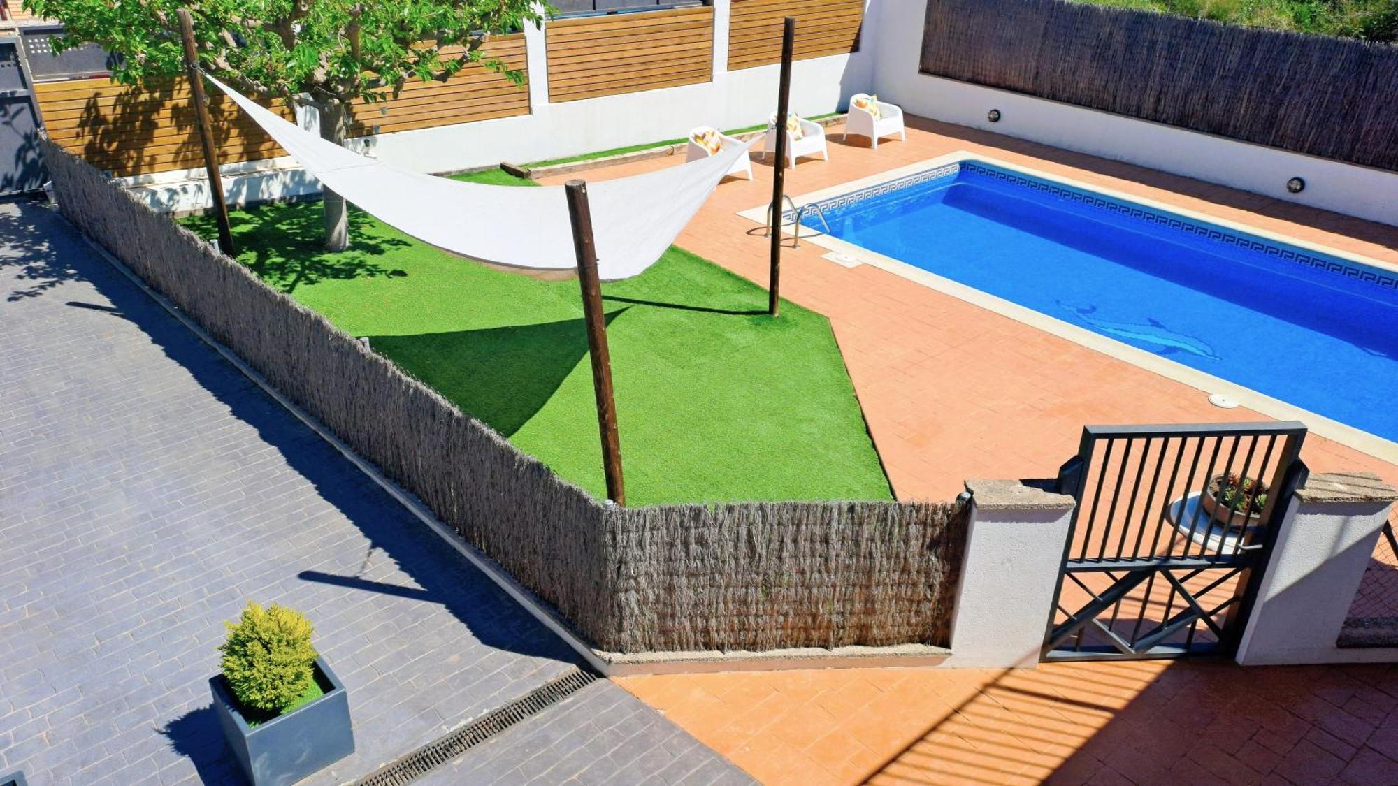 Morera Blanca Piscina, Barbacoa, Chill-Out San Mateu de Bages Exteriör bild